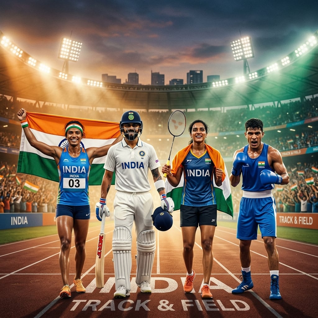 Indian Sports Champions Hero
